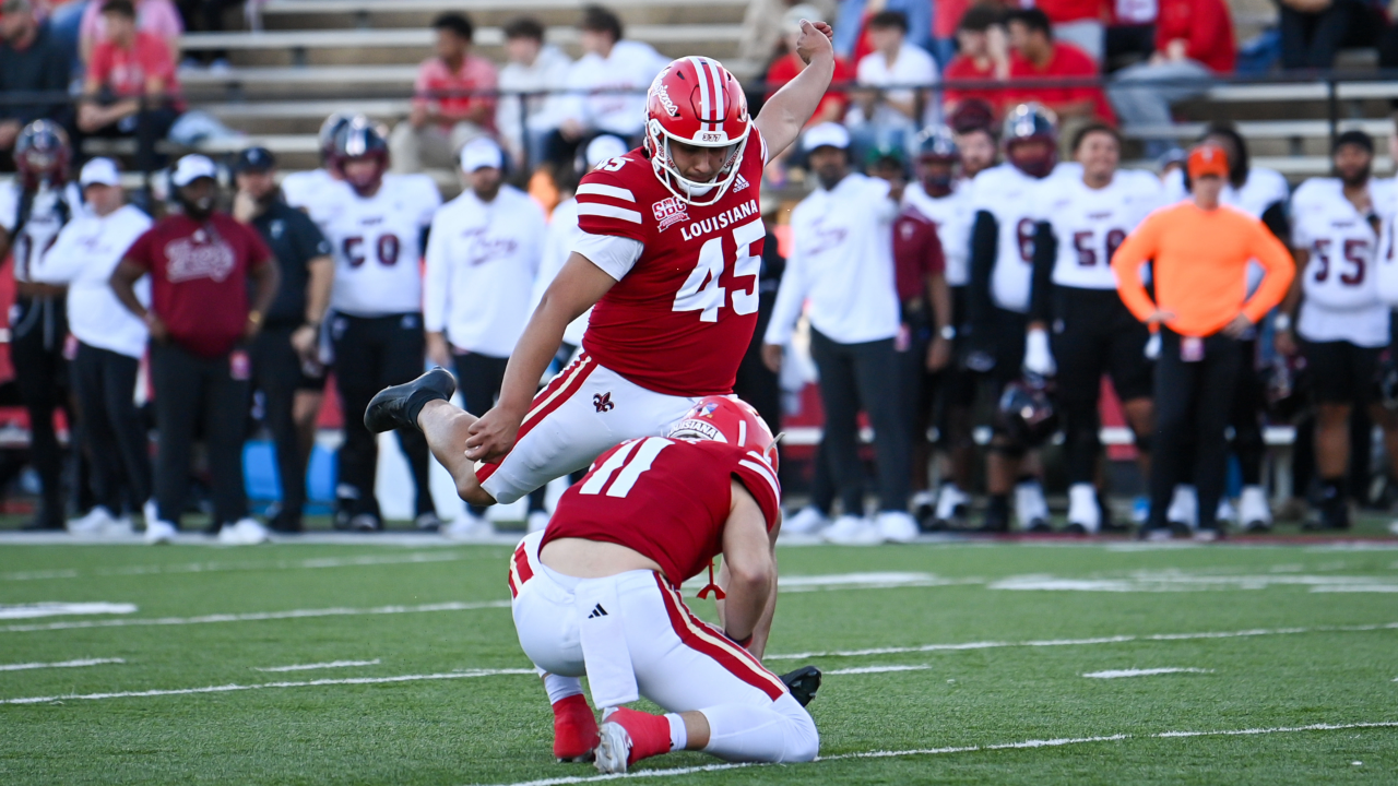 Louisiana kicker Kenneth Almendares named NCAA Consensus All-American